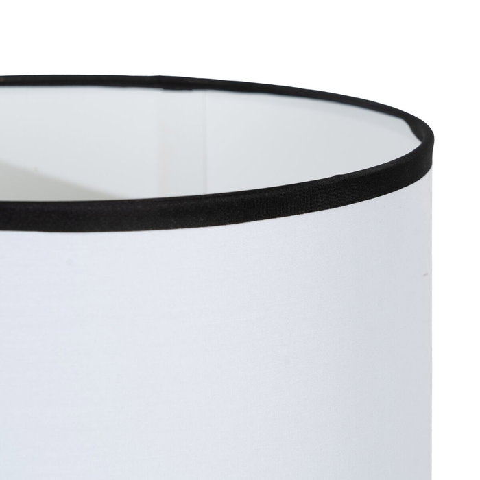 BigBuy Home Lampe de bureau Blanc Noir Doré BigBuy Home Lampe de bureau Blanc Noir Doré