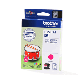 Brother LC-22UM / LC22UM Cartouche d'encre Magenta pour imprimante