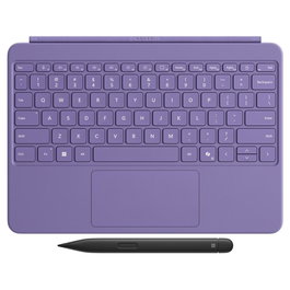 Microsoft Teclado Surface Pro 12 Pulgadas + avec Slim Pen, clavier QWERTY espagnol, touchpad, pour Surface Pro Copilot+PC 12 pouces