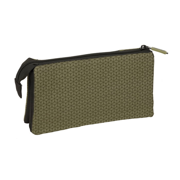 Cartable Munich West Noir Vert 22 x 12 x 3 cm Cartable Munich West Noir Vert 22 x 12 x 3 cm