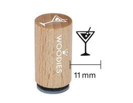 Woodies Mini Tampon Verre à Cocktail 15x25mm