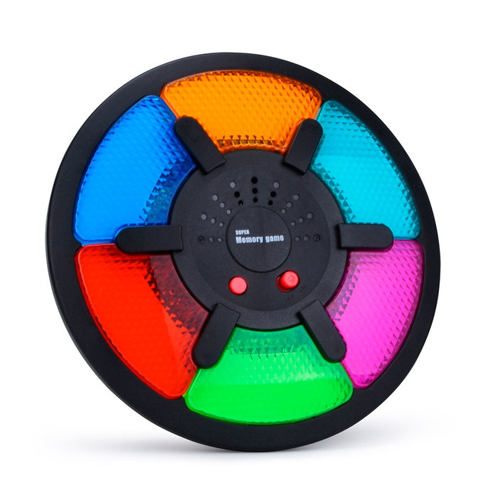 TACHAN - Jeu électronique de mémoire Sequence avec lumières et sons - Jeu de réflexion et de mémoire pour enfants et adultes, à partir de 6 ans
