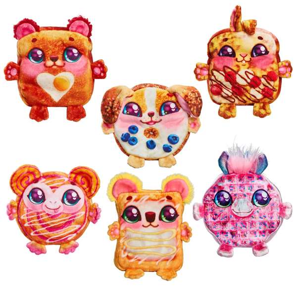 Cookeez Makery Toasty Treatz - Grille-pain interactif et peluche parfumée surprise
