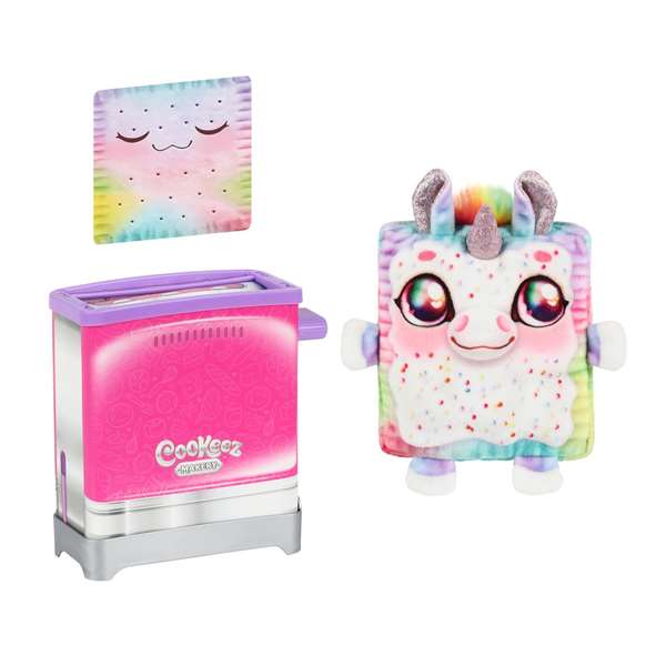 Cookeez Makery Toasty Treatz - Grille-pain interactif et peluche parfumée surprise