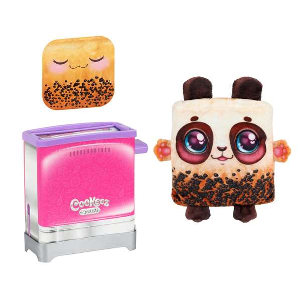 Cookeez Makery Toasty Treatz - Grille-pain interactif et peluche parfumée surprise