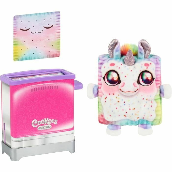 Cookeez Makery Toasty Treatz - Grille-pain interactif et peluche parfumée surprise