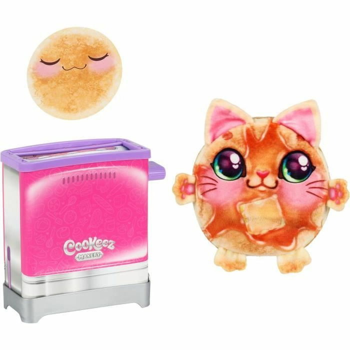 Cookeez Makery Toasty Treatz - Grille-pain interactif et peluche parfumée surprise