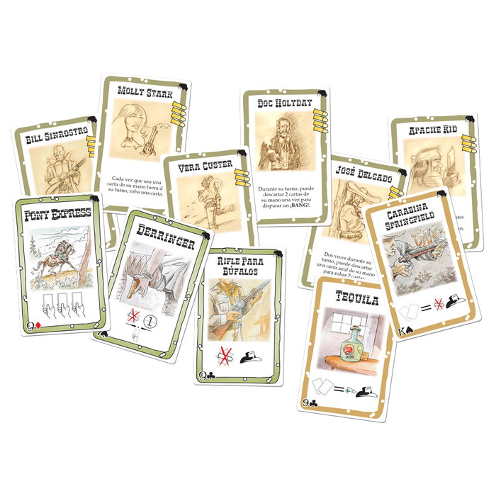 Asmodee Bang! Dodge City Extension Jeu de Cartes PEGI 10+ Français