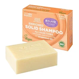 BALADE EN PROVENCE Shampooing Solide Enrichi pour Cheveux Secs 40 g Bio