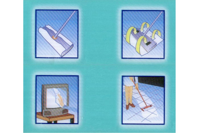 Lot de 50 recharges mopa grande 22,5 x 29 cm en polyester