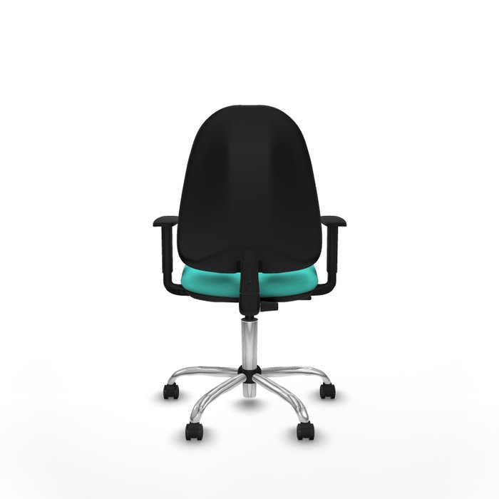 PIQUERAS Y CRESPO Chaise de bureau Algarra en similicuir turquoise PIQUERAS Y CRESPO Chaise de bureau Algarra en similicuir turquoise