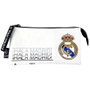 CYP BRANDS Porte-tout triple Real Madrid - Taille : 22 x ?,x 11 cm (Longueur x Profondeur x Hauteur)