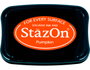 Tsukineko Tampon encreur STAZON couleur calabaza 99x68mm