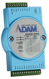 Advantech ADAM-6060 D1 IoT Remote I/O 6Relais/6DI Ethernet