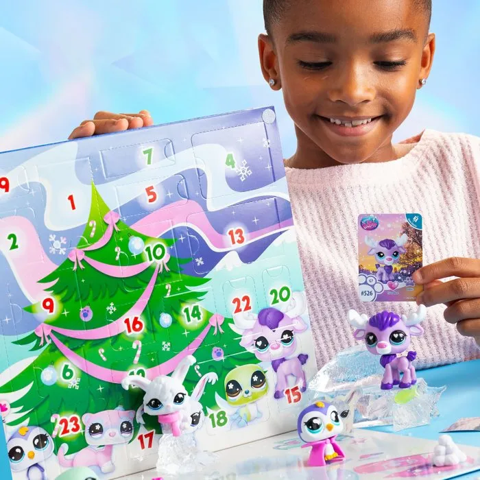 Littlest Pet Shop Calendrier de l'Avent avec 24 surprises et figurines