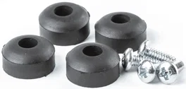 Dunlop Pat en caoutchouc pour pédale Wah-Wah (X4)