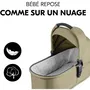 Hauck Shop N Care Trio 3-en-1 Olive - Poussette, Nacelle, Siège Auto Groupe 0+/1 avec Adaptateurs - Léger, Plage UPF 50+, Jusqu'à 22 kg