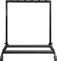 FRAMEWORKS Rack pliable et rétractable pour 5 guitares, support en acier noir, 609,6 x 546,1 x 673,1 mm