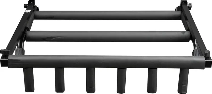 FRAMEWORKS Rack pliable et rétractable pour 5 guitares, support en acier noir, 609,6 x 546,1 x 673,1 mm FRAMEWORKS Rack pliable et rétractable pour 5 guitares, support en acier noir, 609,6 x 546,1 x 673,1 mm