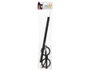Atosa Pack Baguette Noire et Lunettes Rondes pour Magicien ou Sorcier