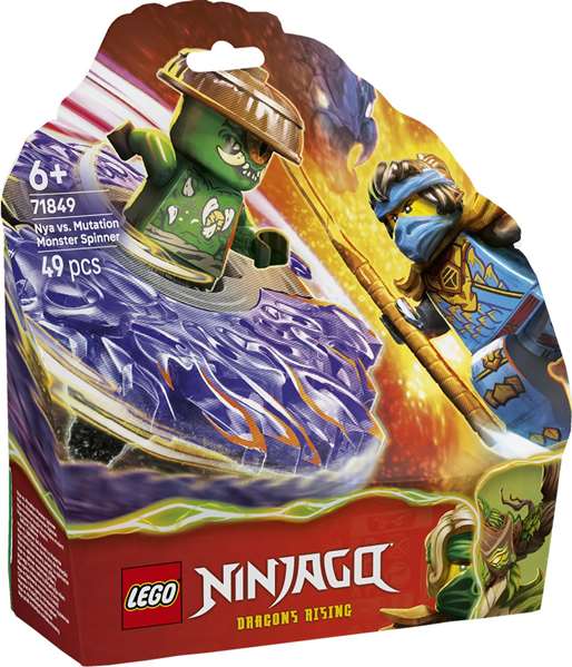LEGO Ninjago Nya Vs. Spinner du Monstre Mutante 71849 LEGO Ninjago Nya Vs. Spinner du Monstre Mutante 71849
