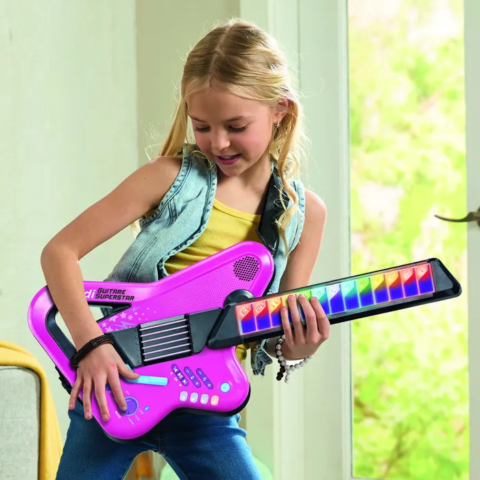 Vtech Kidi Guitare Superstar Rose