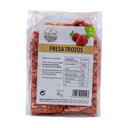 Int-Salim Fraise liofilisée en morceaux 40 g