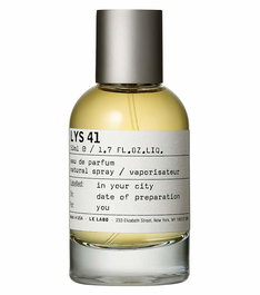 Le Labo Lys 41 Eau de Parfum Unisexe - Parfum au lys pour homme et femme - Flacon 50 ml