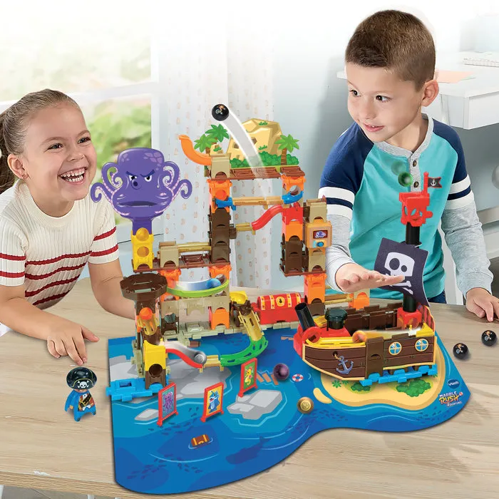 Vtech Marble Rush Adventures - Super bateau pirate interactif - Multicolore