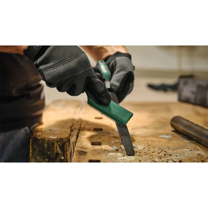 Bosch - Jeu de 3 limes à métaux 200 mm / 8" (plate, demi-ronde, ronde) avec brosse et poignée Softgrip - Conforme ISO 234