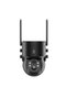 Kit de sécurité extérieur WOOX R3569 avec caméra PTZ, batterie et panneau solaire - Détection mouvement/audio, Vision nocturne, 1080P Full HD - Compatible Alexa et Google Home
