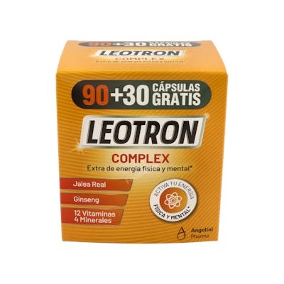 Leotron Complex 120 gélules avec Gelée Royale et Ginseng