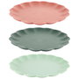 Home Deco Factory Plat en plastique Iris 25,5 cm