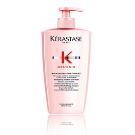 Kerastase Genesis Bain Hydra-Fortifiant 500 ml - Shampoing Fortifiant Anti-Chute Cheveux Fins et Gras