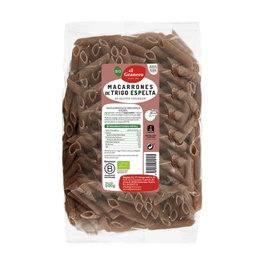 El Granero Integral Macarrones de Espelta Integral Bio 500g (Lot de 12) sunku_id: B1K3ZCDPMH