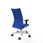 Piqueras Y Crespo Chaise Albacete Confidente, Mécanisme Synchrone, Bleu