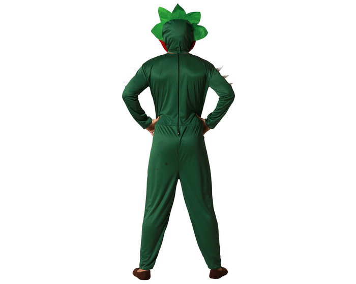 Atosa Déguisement Plante Carnivore Verte avec Capuche et Feuilles pour Adulte Atosa Déguisement Plante Carnivore Verte avec Capuche et Feuilles pour Adulte