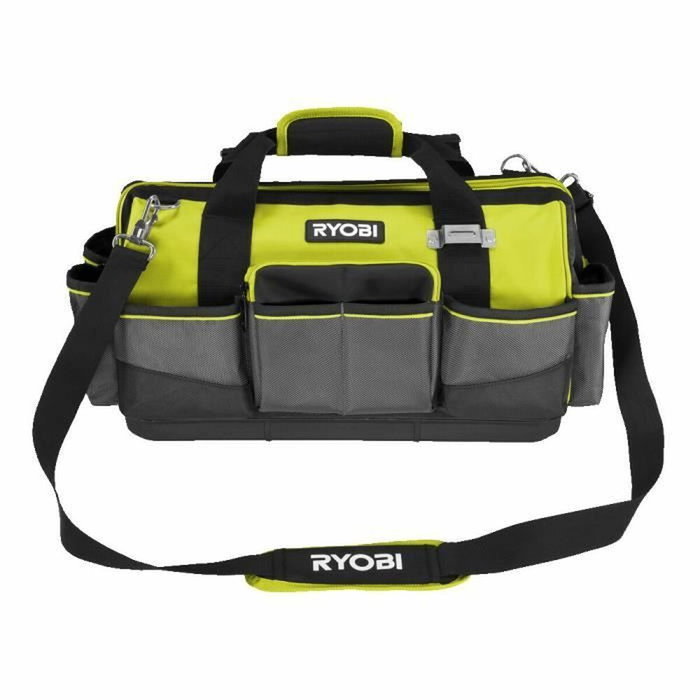 Ryobi Sac à Bandoulière Noir/Jaune avec fond renforcé
