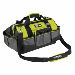 Ryobi Sac à Bandoulière Noir/Jaune avec fond renforcé