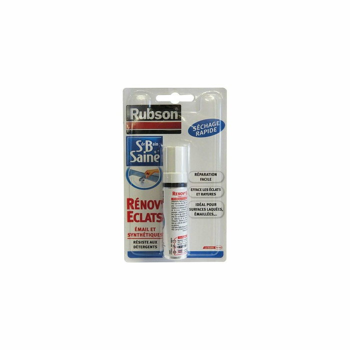 Rubson Rénov'éclats SDB Saine, Blanc, 12ml