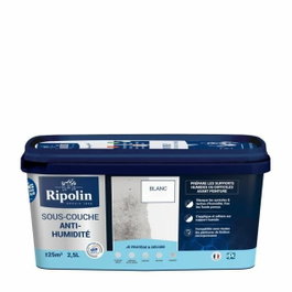 Ripolin Sous couche anti-humidité mat blanc 2,5L