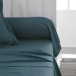 Today Taie de traversin TODAY Essential - 45 x 185 cm - 100% Coton uni - Couleur Paon