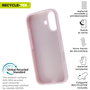 Protection pour téléphone portable Muvit for Change iPhone 16 Rose