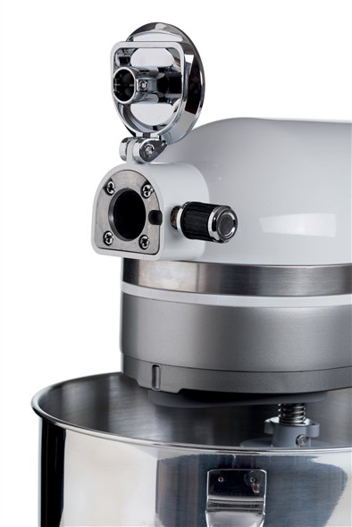 Ariete 1589/01 Robot de Cuisine Multifonction 5.5L Blanc - Bol Inox 1600W, 11 Vitesses, avec Accessoires pour Pétrir, Mélanger et Battir