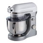 Ariete 1589/01 Robot de Cuisine Multifonction 5.5L Blanc - Bol Inox 1600W, 11 Vitesses, avec Accessoires pour Pétrir, Mélanger et Battir
