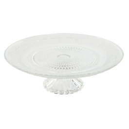 Assiette plate Home ESPRIT Transparent Verre 29 x 29 x 9,2 cm