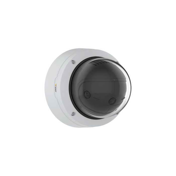 AXIS Caméra IP P3818-PVE 13MP - Vue panoramique 180° avec montage double pour couverture 360°, audio et cybersécurité intégrées