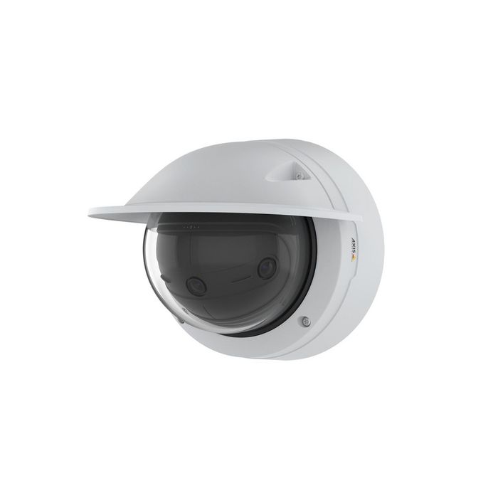 AXIS Caméra IP P3818-PVE 13MP - Vue panoramique 180° avec montage double pour couverture 360°, audio et cybersécurité intégrées