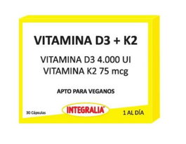 INTEGRALIA Vitamina D3+K2 Vegan