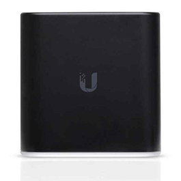 Ubiquiti airCube - Point d'accès Wi-Fi AC 300 Mbps 2.4 GHz avec antenne performante, 4 ports Ethernet 10/100 et PoE Pass-through